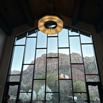 SpringHill Suites by Marriott Springdale Zion National Park - View from Breakfast/lobby - Hotels Near Me - Springdale, Utah SpringHill Suites by Marriott Springdale Zion National Park - View from Breakfast/lobby - Hotels Near Me - Springdale, Utah