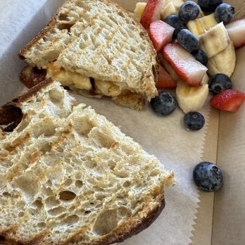 Jacquie's Northside Nutrition Bar - 1. Organic Peanut Butter Panini - Salad Near Me - Indianapolis, Indiana Jacquie's Northside Nutrition Bar - 1. Organic Peanut Butter Panini - Salad Near Me - Indianapolis, Indiana