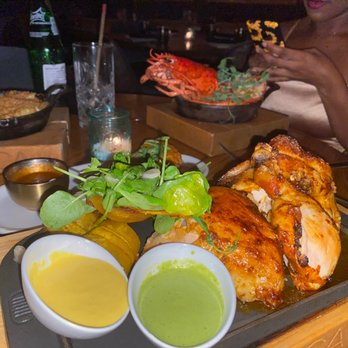 Chica Miami - Half Rotisserie Free Ranch Chicken ft lobster Mac and cheese - Latin American Near Me - Miami, Florida