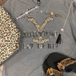 Snappy Chicks Boutique And Snaps - Yellowstone Let Er Rip Tee