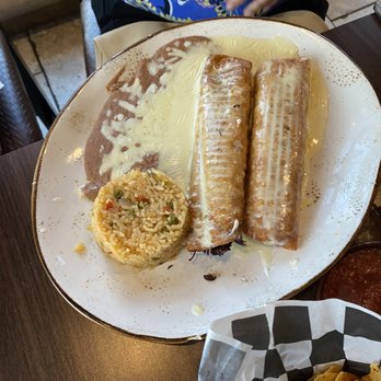 Casa Tequilla - Shredded beef chimichangas - Mexican Near Me - Broken Arrow, Oklahoma