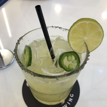 Señor Grubby's - Happiness is a spicy marg (House + jalapeños) - Mexican Near Me - Oceanside, California Señor Grubby's - Happiness is a spicy marg (House + jalapeños) - Mexican Near Me - Oceanside, California