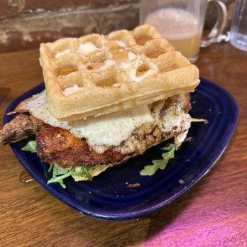 3j's Cafe - Chicken Waffle Sandwich - Breakfast & Brunch Near Me - Philadelphia, Pennsylvania 3j's Cafe - Chicken Waffle Sandwich - Breakfast & Brunch Near Me - Philadelphia, Pennsylvania