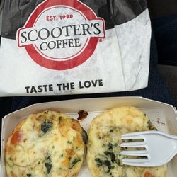 Scooter's Coffee - Tomato and feta omelette egg bites