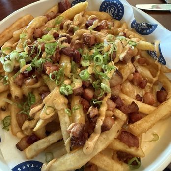 Growlers - Loaded cheezy fries ($17) - Sports Bars Near Me - Chula Vista, California Growlers - Loaded cheezy fries ($17) - Sports Bars Near Me - Chula Vista, California