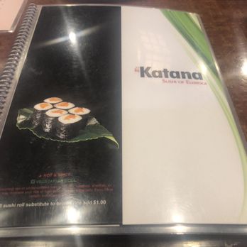 Katana Sushi - Front Menu - Sushi Bars Near Me - Elkridge, Maryland Katana Sushi - Front Menu - Sushi Bars Near Me - Elkridge, Maryland