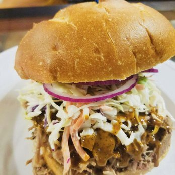 Picabo Angler - Pulled pork sandwich - Cafes Near Me - Picabo, Idaho Picabo Angler - Pulled pork sandwich - Cafes Near Me - Picabo, Idaho