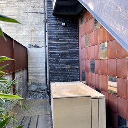 OFURO in my courtyard from Roberts Hot Tubs.