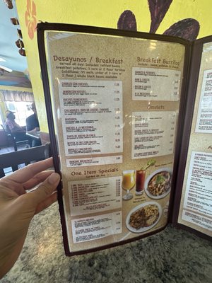 Menu photo 7 Vallarta Restaurant Fillmore, CA