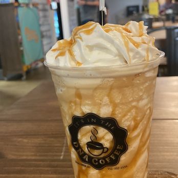 It’s In The DNA Coffee - Christmas in Florida Latte (Vanilla, Caramel, Coconut) - Coffee & Tea Near Me - Eustis, Florida
