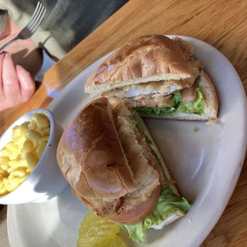 Main Street Cafe - Chicken fried chicken sandwich - Cafes Near Me - Lewisville, Texas