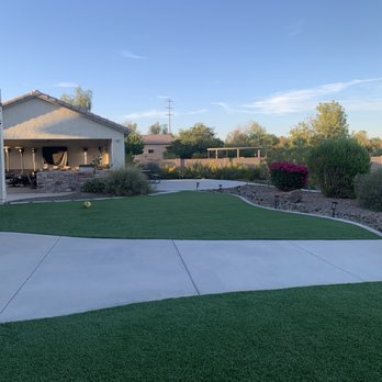 Vista Pro Services - Great backyard created for family reunions - Solar Panel Cleaning Near Me - Maricopa Colony, Arizona