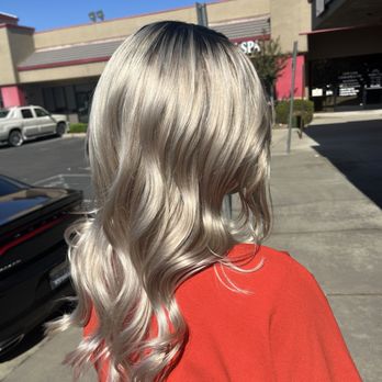 H.A.I.R. Eco Salon - Thank you, Ashley for giving me the courage to go platinum. You did a gorgeous job. - Hair Extensions Near Me - Rocklin, California H.A.I.R. Eco Salon - Thank you, Ashley for giving me the courage to go platinum. You did a gorgeous job. - Hair Extensions Near Me - Rocklin, California