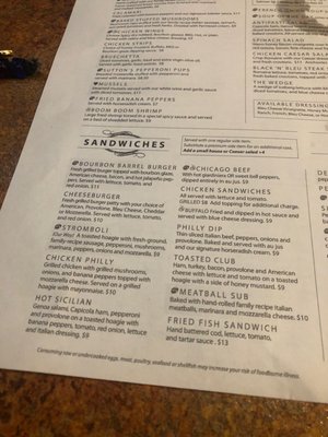 Menu photo 2 Sutton's Lexington, KY
