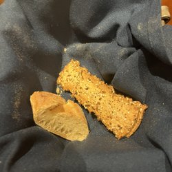 Tria Restaurant - What's left of the delicious bread basket