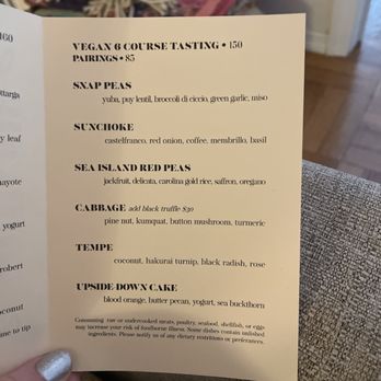 Hags - Vegan tasting menu - Wine Bars Near Me - New York, New York
