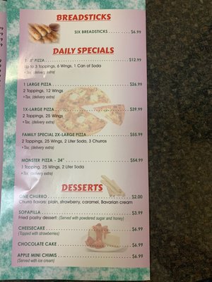 Menu photo 1 US Pizza Surprise, AZ Menu photo 1 US Pizza Surprise, AZ