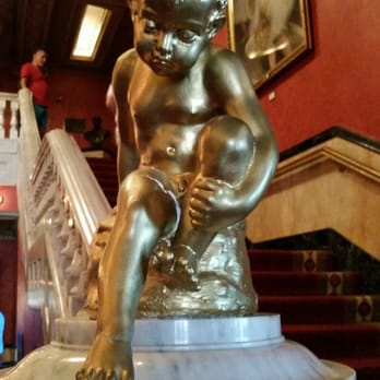 Pabst Theater - Cherub at bottom of staircase. - Music Venues Near Me - Milwaukee, Wisconsin