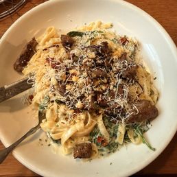 Steak Gorgonzola Alfredo