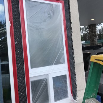 Mid Valley Lath and Plaster - Dutch brothers walk up window - Stucco Services Near Me