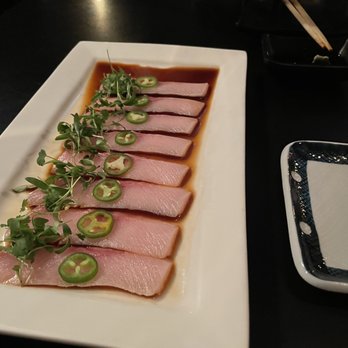 Yama Sushi - Yuzu Sliced Yellowtail with Ponzu Sauce - Sushi Bars Near Me - Vail, Colorado