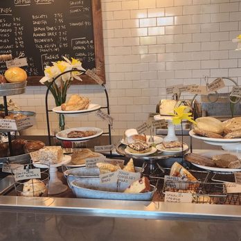 Coffee Grinder - a variety of pastries on display - Coffee & Tea Near Me - Newport, Rhode Island