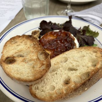 Cafe Zola - Goat Cheese Adriatica with fig jam - French Near Me - Ann Arbor, Michigan Cafe Zola - Goat Cheese Adriatica with fig jam - French Near Me - Ann Arbor, Michigan