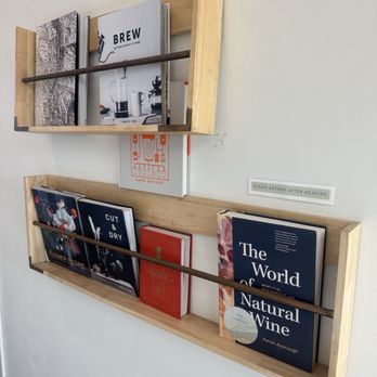 Communal Coffee - Book to read..WINE BOOKS for the win! - Cafes Near Me - Oceanside, California