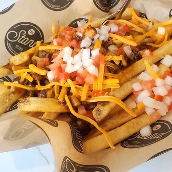 The Stand - American Classics Redefined - Large Chili cheese fries - New American Near Me - Chino Hills, California