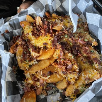 Fuddruckers - Loaded fries minus the sour cream they FORGOT - American Near Me - Ashland, Virginia Fuddruckers - Loaded fries minus the sour cream they FORGOT - American Near Me - Ashland, Virginia