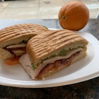 Dolce Vita Cafe - Turkey Panini - Coffee & Tea Near Me - Brighton, Massachusetts