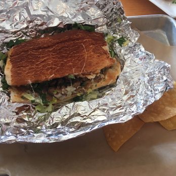 Cinco TacoBar - Dutch Crunch Torta - Mexican Near Me - San Leandro, California