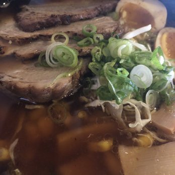 Ronin - Super blah Shouyu Ramen. Light flavorless broth. Not chashu instead a super tough and dry roasted pork. - Sushi Bars Near Me - Norristown, Pennsylvania