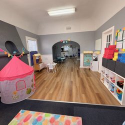 Global Peace Leadership ELC - Inside our Rice Village school. Play, building, and learning rooms for infants through Pre-K.