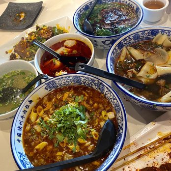 Highland Noodles - Sauerkraut&Bamboo Noodles, Lanzhou Handpulled Beef Noodle, Spiced Sliced Noodle, Red Oil Chaoshou, Lamb Skewer, dry mixed beef - Noodles Near Me - Milpitas, California