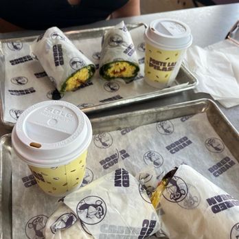 Bored Cuban - The breakfast wrap and cappuccino - Cuban Near Me - Miami, Florida Bored Cuban - The breakfast wrap and cappuccino - Cuban Near Me - Miami, Florida