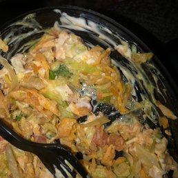 There is a huge piece of plastic in my power bowl, don't think it's supposed to be there but it doesn't taste very good There is a huge piece of plastic in my power bowl, don't think it's supposed to be there but it doesn't taste very good
