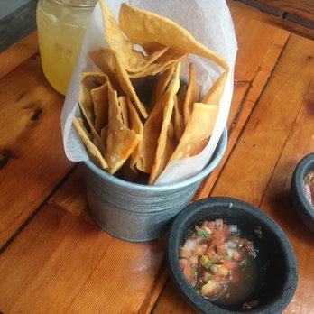 Sonora - Clearly not enough pico d Gallo for the amount of chips - Bars Near Me - Brooklyn, New York
