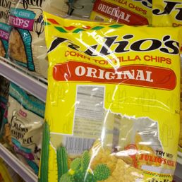 Was in a mood for some Julio's tortilla chips but when I saw the bags. 1/4 full immediately turn to another brand