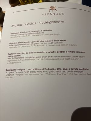 Menu photo 2 Mirandus Restaurant Lagos, 20