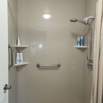 Shugarman's Bath - This is our beautiful new walk in shower! The salesman was great and walked us through everything. - General Contractors Near Me - San Diego, California