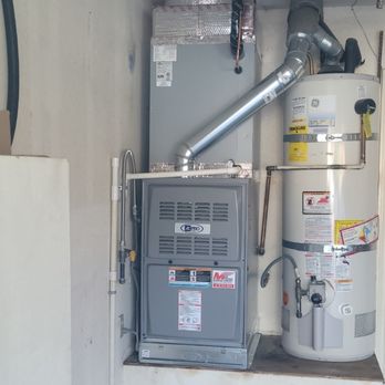Maximum Comfort Heating And Air Conditioning - Heater and coil in garage - Heating & Air Conditioning/HVAC Near Me - Alpine, California