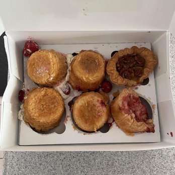 Tiny Pies - Assortment of tiny sweet pies- Cherry Pie, Lemon Raspberry, Sweet Texas Pecan Pie, Balsamic Berry, Strawberry Cream, Strawberry Rhubarb - Desserts Near Me - Austin, Texas