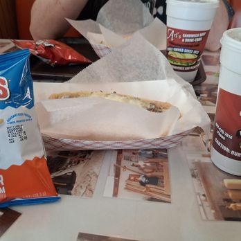 Art's Sandwich Shop - Cheesesteak with Chips and Soda - Sandwiches Near Me - Orlando, Florida Art's Sandwich Shop - Cheesesteak with Chips and Soda - Sandwiches Near Me - Orlando, Florida