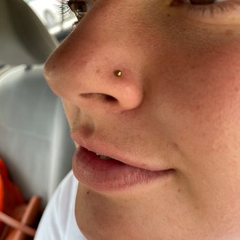 Standard Ink Tattoo - Stud that was put in - Tattoo Near Me - Chattanooga, Tennessee