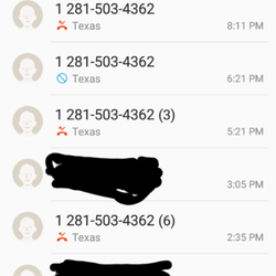 12 calls in one day is harrassing the customer