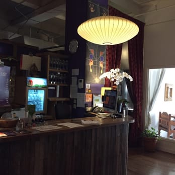 Yoga Spa Lounge 1881 - Reception desk - Yoga Near Me - New York, New York