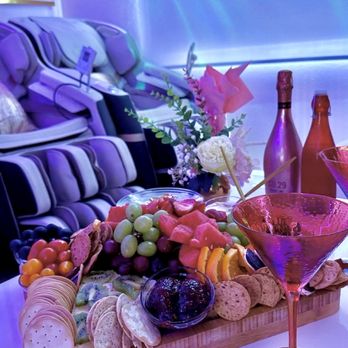 Zero Gravity Lounge by Kiwi Spa - Vegan Charcuterie board with complementary cocktails and Mocktails at Kiwivrlounge - Virtual Reality Centers Near Me - San Diego, California Zero Gravity Lounge by Kiwi Spa - Vegan Charcuterie board with complementary cocktails and Mocktails at Kiwivrlounge - Virtual Reality Centers Near Me - San Diego, California
