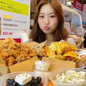 Mimisa Korean Chicken - M4. Wasabi Mayo Onion Chicken, Blueberry Cheese Fried Chicken, Cheddar Cheese Dip Chicken - Chicken Shop Near Me - Flushing, New York Mimisa Korean Chicken - M4. Wasabi Mayo Onion Chicken, Blueberry Cheese Fried Chicken, Cheddar Cheese Dip Chicken - Chicken Shop Near Me - Flushing, New York