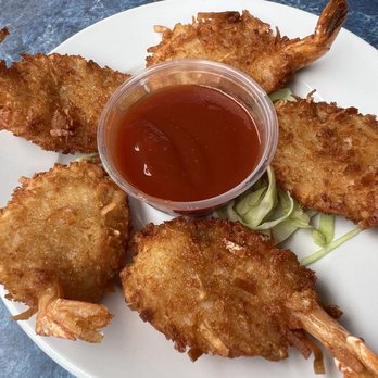 Petite Pump Room - Coconut shrimp - Caribbean Near Me - St. Thomas, Virgin Islands